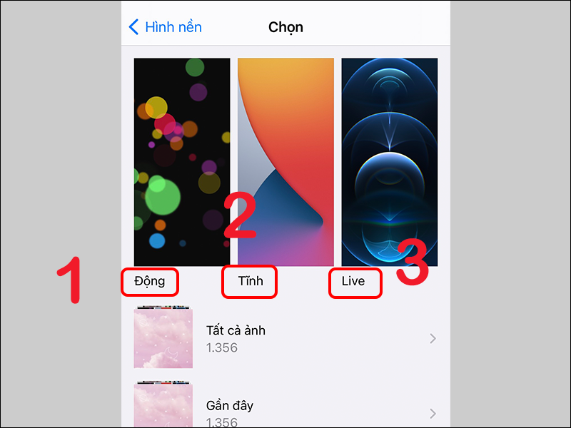 Cách thay đổi hình nền điện thoại iPhone