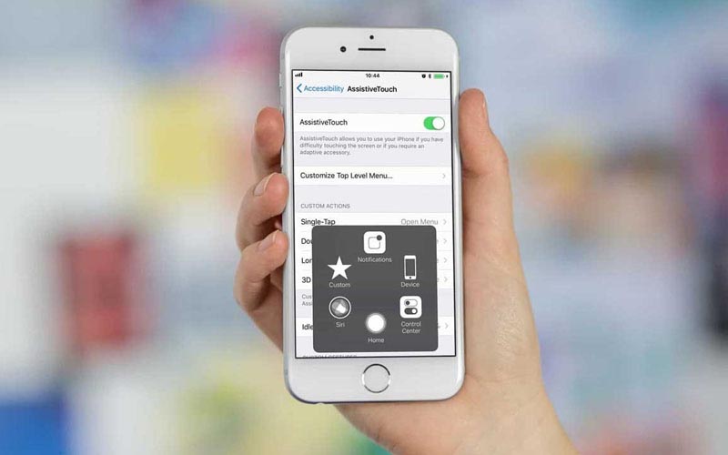 Bật phím Home ảo trên iPhone