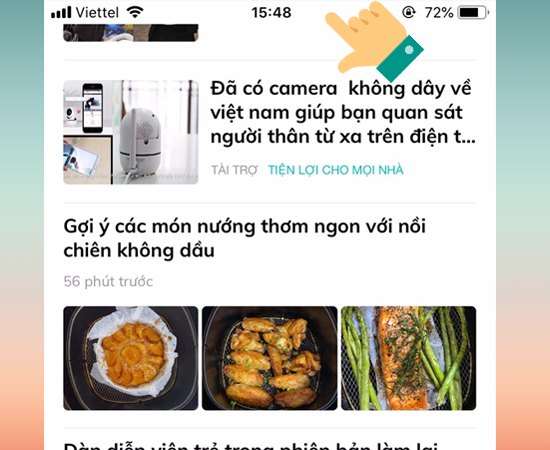 Trở về đầu trang nhanh chóng