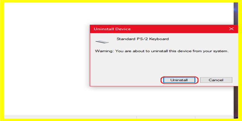 Bước 4: Bạn chọn Uninstall để xác nhận.
