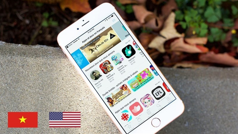 Mẹo chuyển vùng App Store quốc tế về Việt Nam