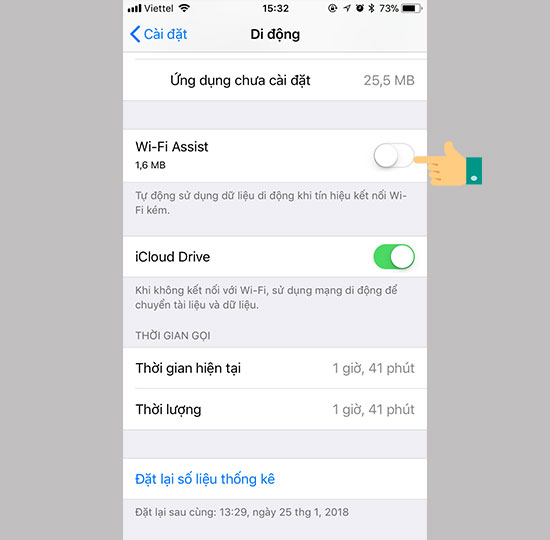 Mẹo tiết kiệm 4G trên iPhone không thể bỏ qua