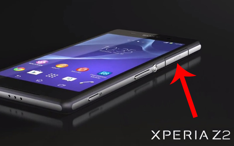 Sony Xperia Z2 có nút khởi động lại máy