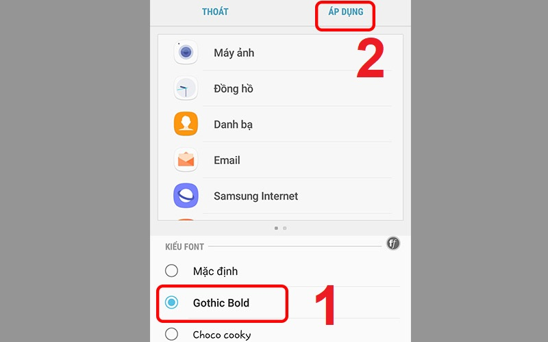 Video] Cách thay đổi font chữ của Samsung siêu đẹp, không cần root ...