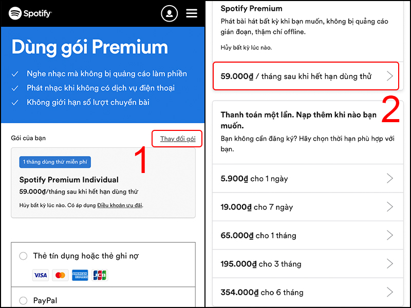 Cách Đăng Ký Spotify Premium Để Nghe Nhạc Thả Ga, Không Bị Gián Đoạn -  Thegioididong.Com