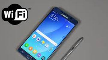 Bật tắt wifi trên Samsung