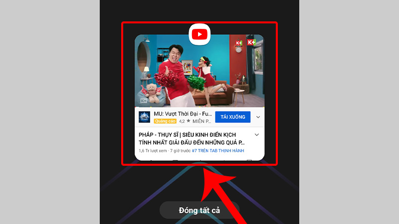 Chọn ứng dụng thứ 2 Chọn ứng dụng thứ 2