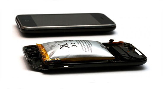 Pin điện thoại bị nổ 2