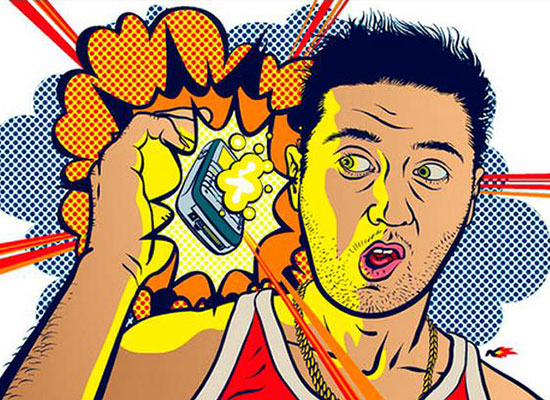 Pin điện thoại bị nổ 1