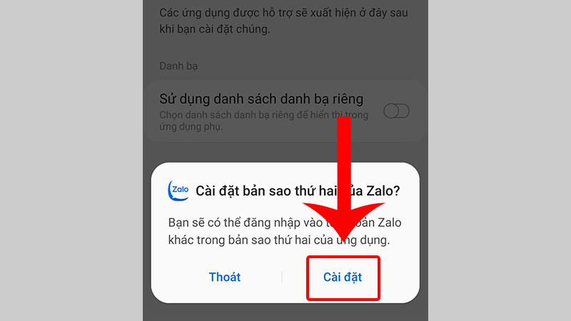 Cài đặt, sử dụng 2 tài khoản Zalo trên điện thoại:
Hãy khám phá tính năng mới cho phép người dùng cài đặt và sử dụng 2 tài khoản Zalo trên điện thoại. Điều này giúp bạn quản lý được cả tài khoản cá nhân và tài khoản công việc một cách hiệu quả và thuận tiện hơn bao giờ hết. Đừng bỏ lỡ cơ hội này, hãy sử dụng tính năng này ngay từ bây giờ.