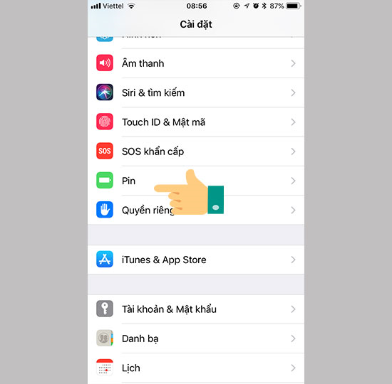Cách tắt tính năng giảm hiệu năng trên iPhone khi pin chai