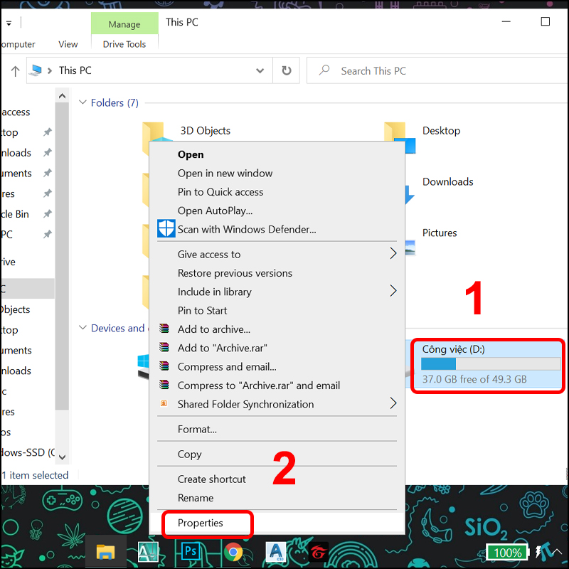 Sử dụng Disk Cleanup