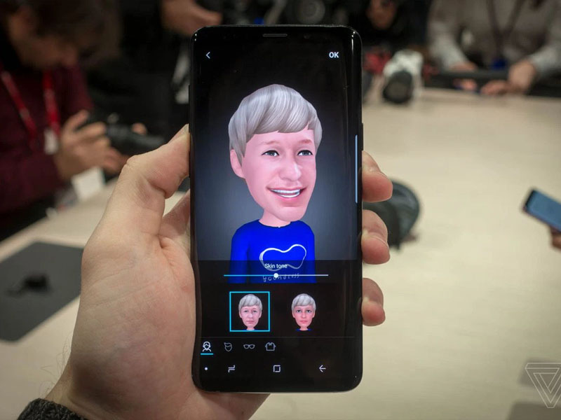 AR Sticker trên các dòng Samsung