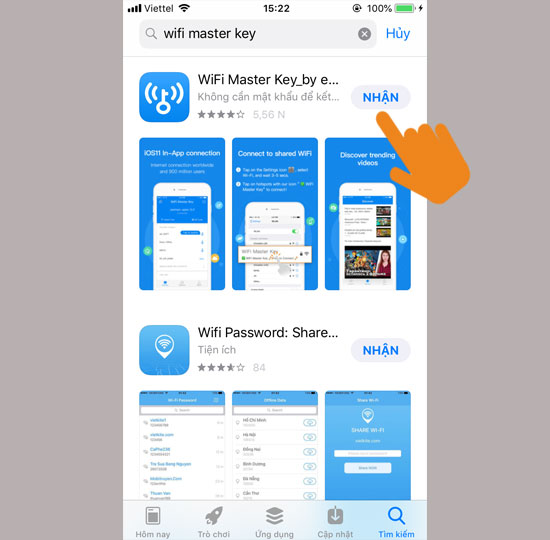Tải về ứng dụng WiFi Master Key