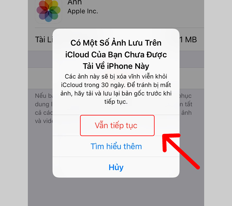 Xóa ảnh sao lưu: Giải pháp đơn giản để giải phóng không gian lưu trữ trên thiết bị của bạn. Xóa các ảnh sao lưu không cần thiết trên iCloud để giảm tải cho thiết bị và tối ưu hóa không gian bộ nhớ.