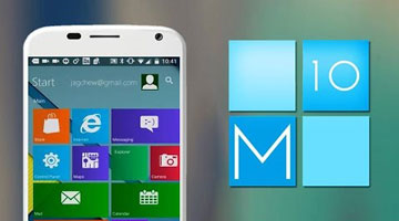 Giao diện Windows Phone 10 trên Android