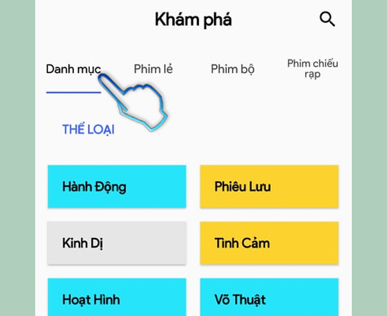 Danh Mục phim rất đa dạng