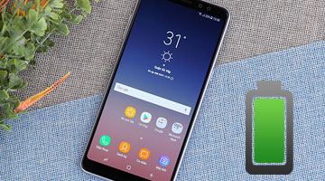 Đánh giá nhanh thời gian dùng pin Samsung Galaxy A8 2018