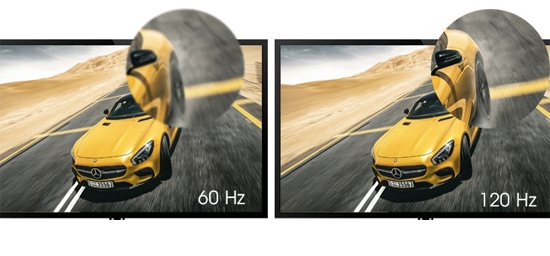 Tần số qu&eacute;t 120Hz