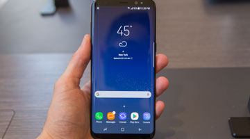 Mở khóa bằng khuôn mặt trên Samsung Galaxy A8 Star