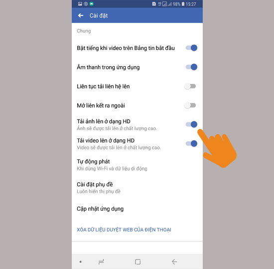 Cách Đăng Ảnh Chuẩn Hd Lên Facebook Trên Android - Thegioididong.Com