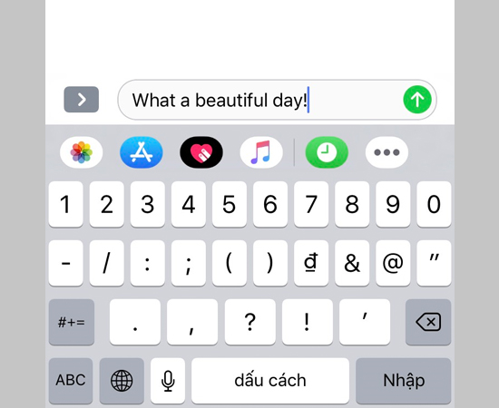 Cách dịch ngôn ngữ trực tiếp trên bàn phím iPhone