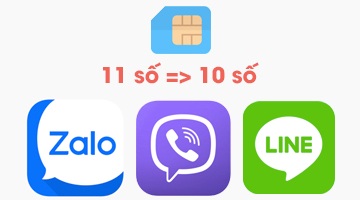 Cách cập nhật danh bạ 11 số về 10 số cho Zalo, Line, Viber