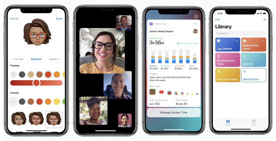 C&aacute;c ưu điểm của iOS 12