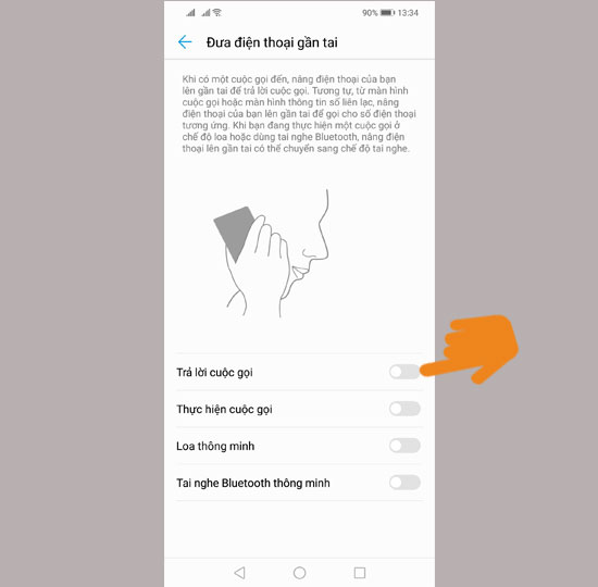 Bật tự động trả lời cuộc gọi
