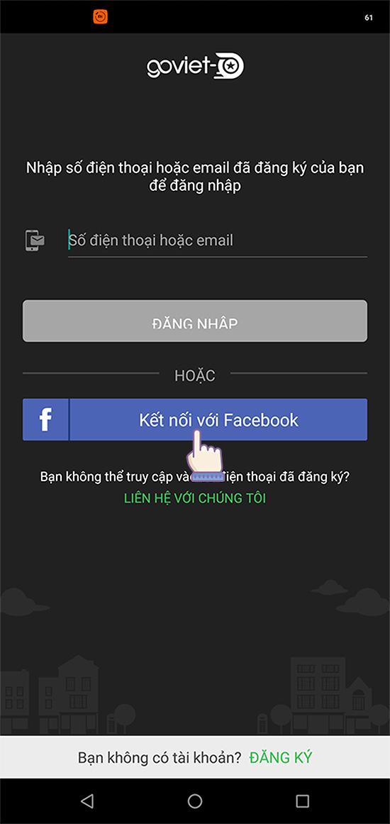 Đăng nhập bằng Facebook