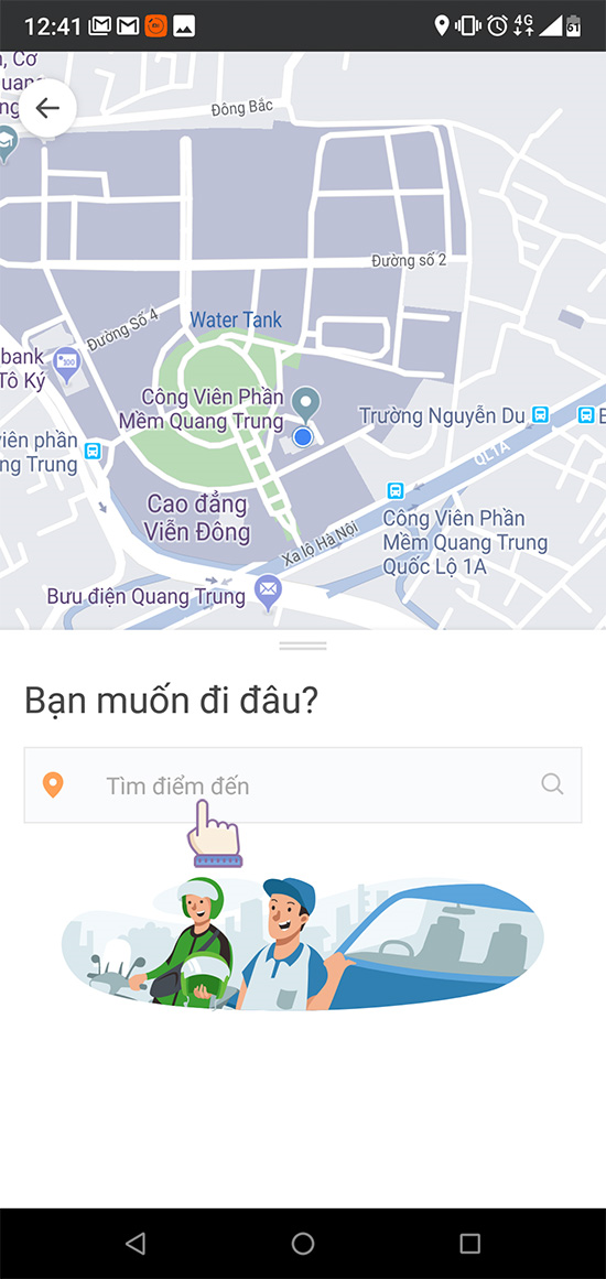 Chọn ô 