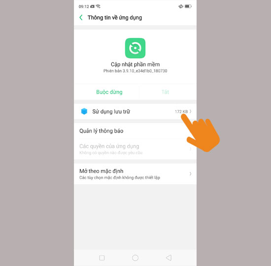 Sữ dụng lưu trữ
