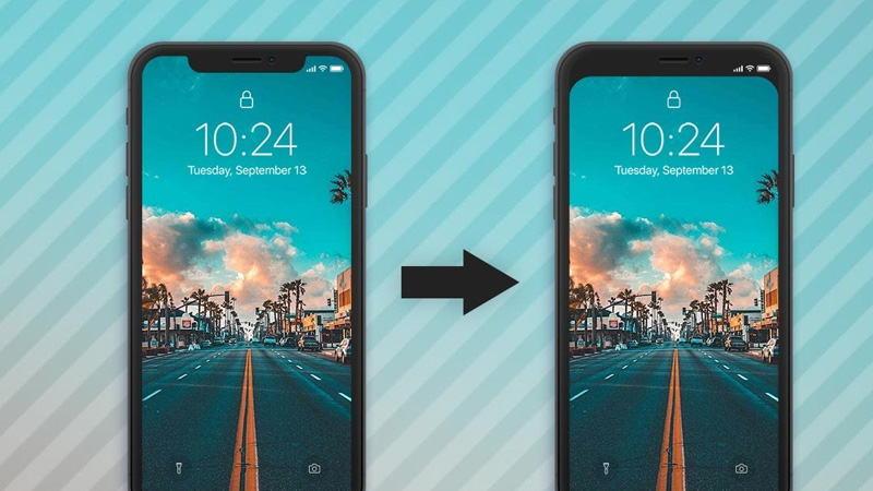 Màn hình giọt nước là một trong những xu hướng mới trong thiết kế smartphone. Ảnh này sẽ khiến bạn bị thu hút ngay với sự kết hợp hoàn hảo giữa màn hình và giọt nước. Với thiết kế này, điện thoại trở nên đẹp hơn và thu hút hơn bao giờ hết.