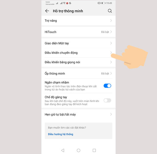 Điều khiển chuyển động