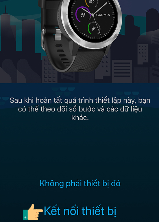 tiến h&agrave;nh kết nối