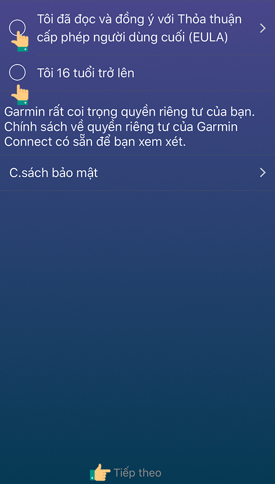 đồng &yacute; điều khoản