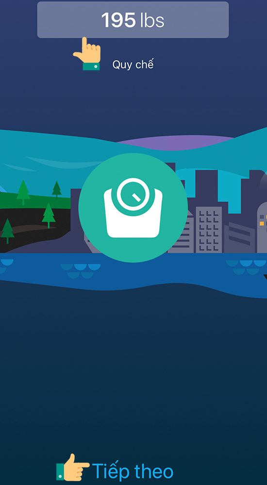 chọn c&acirc;n nặng