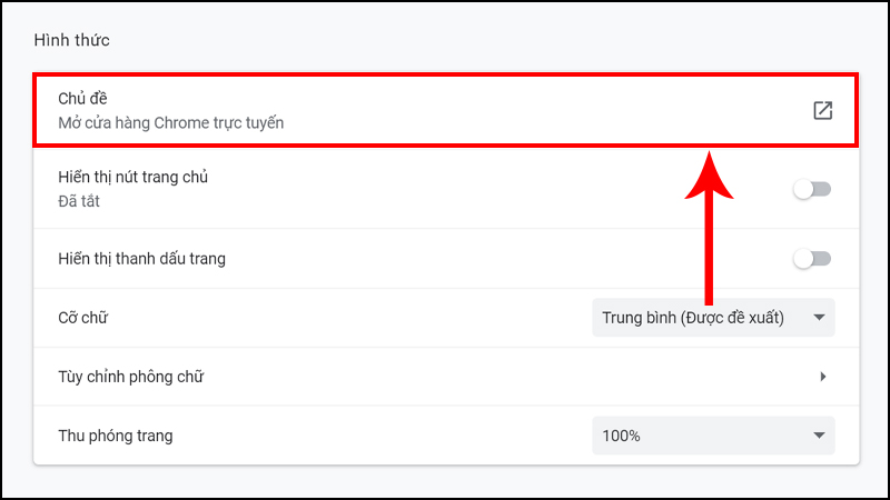 Thay đổi giao diện và hình nền Google Chrome trên điện thoại máy tính