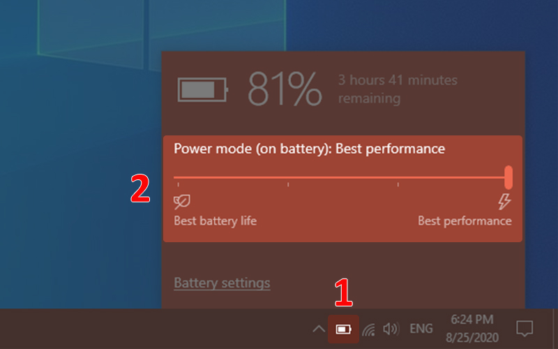 Tùy chọn nguồn điện: Hiệu năng cao giúp Windows 10 chạy nhanh hơn