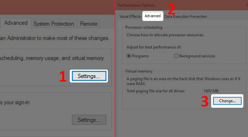 Set thêm RAM ảo cho máy tính (2)