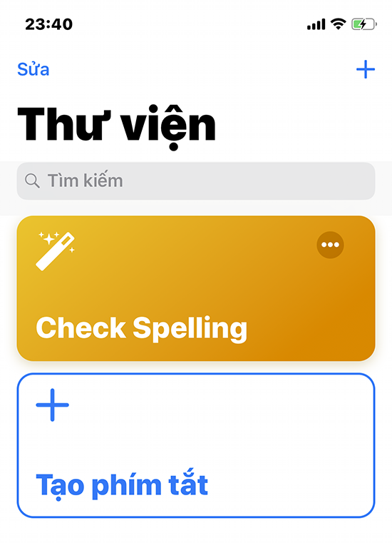 Phím tắt