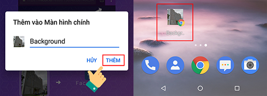 Và đây là thành quả!
