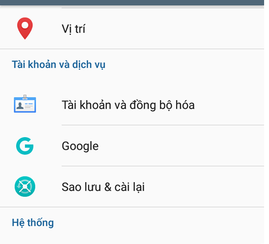 Bước 2: Đầu tiên bạn vào cài đặt 