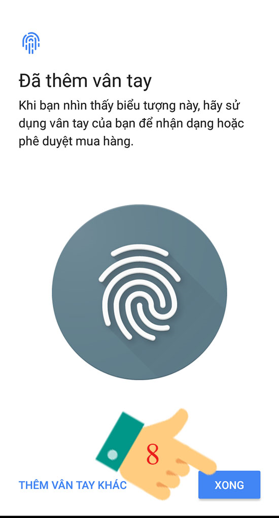 Thiết lập thành công