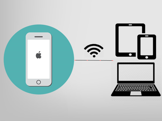 ruy cập internet thông qua chiếc điện thoại iPhone có kết nối 3G/ 4G