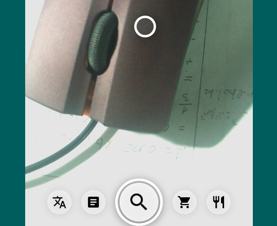 đưa Camera tới bất cứ thứ gì mà bạn muốn tìm hiểu