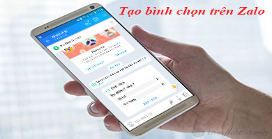 [Video] Cách tạo bình chọn trong Zalo