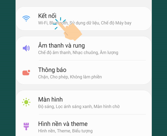 Bước 2. Sau đó chọn Kết nối.