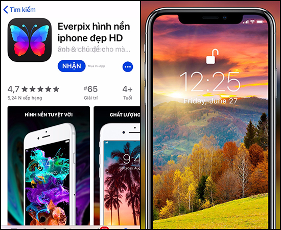 5 ứng dụng wallpapers đẹp mắt cho thiết bị iOS - Thegioididong.com