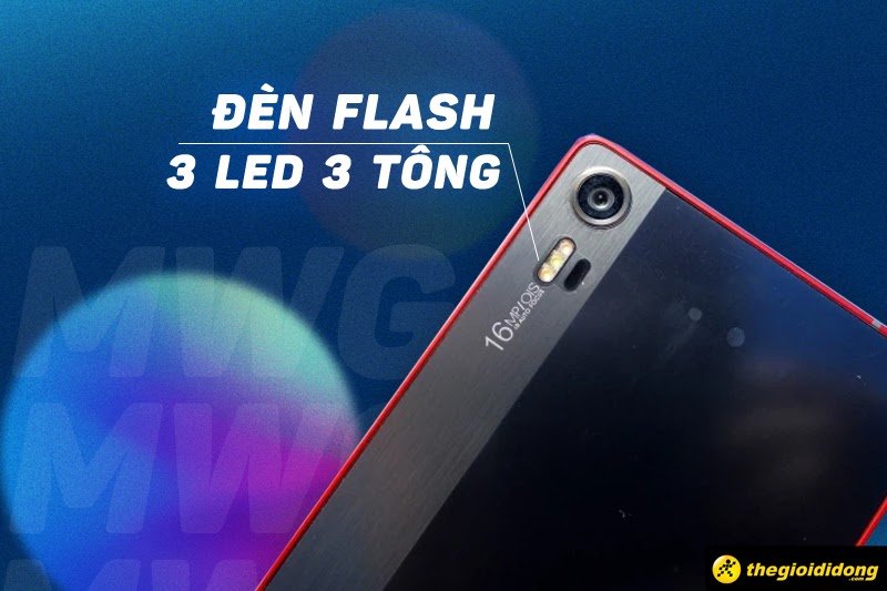 Đèn Flash 3 LED (3 tông màu)